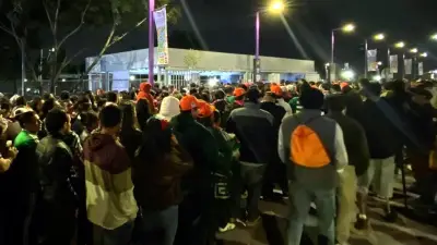Saturan Salidas del Estadio Banorte, Aficionados Atrapados en Caos