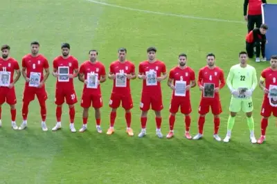 Selección de Irán rinde emotivo homenaje a niños víctimas de la guerra en Gaza