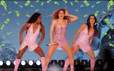 Shakira en el Zócalo: Concierto Gratuito con Derrama de 403 Millones de Pesos