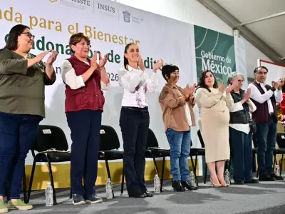 Sheinbaum refuerza programas sociales y educativos en gira por oriente del Edomex