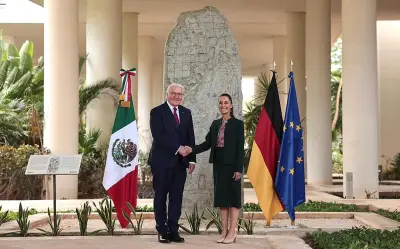 Sheinbaum y Presidente Alemán Reafirman Lazos Comerciales en Reunión en Cancún