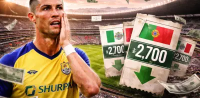 Sin Cristiano Ronaldo, se desploma la reventa para el México vs Portugal en el Azteca