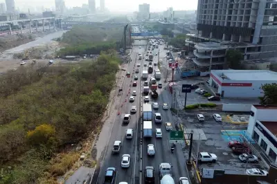 Sin fecha para reabrir carril de Morones Prieto en Monterrey tras accidente