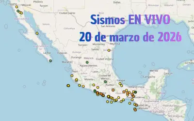 Sismos en Jalisco y México: Monitoreo en Vivo del Viernes 20 de Marzo de 2026