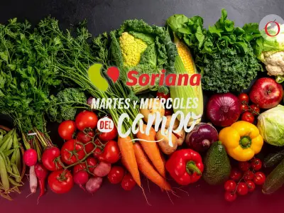 Soriana despliega ofertas del Miércoles del Campo con precios bajos en alimentos básicos