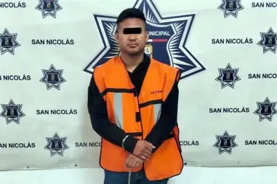 Sujeto cae tras persecución policial por causar destrozos en hotel de lujo