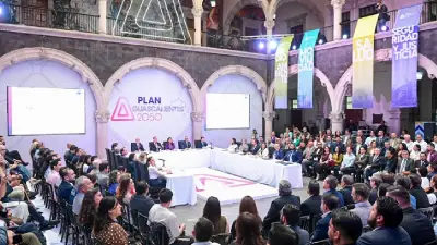 Tere Jiménez presenta Plan Aguascalientes 2050 con visión en educación, salud y economía