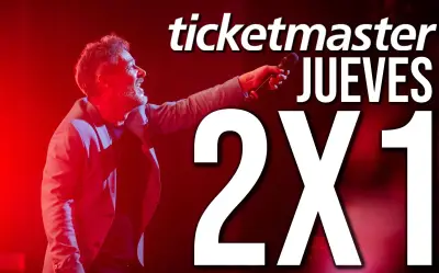 Ticketmaster ofrece 7 conciertos al 2x1 en Guadalajara solo este jueves