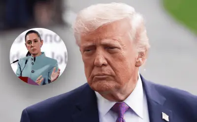 Trump critica a Sheinbaum por rechazar ayuda militar de EU contra cárteles mexicanos