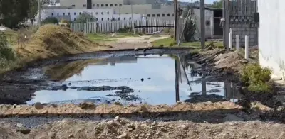 Vandalismo causa derrame de crudo en Pachuca; descartan toma clandestina