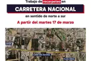 Autoridades Alistan Cierres en la Carretera Nacional por Obras de Recarpeteo