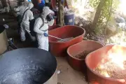 Autoridades decomisan 300 kilogramos de metanfetamina en la Costa Grande de Guerrero