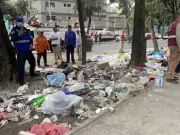 Autoridades retiran 53 toneladas de basura en cruce de Apatlaco y Río Churubusco
