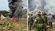 Avión militar se estrella en Amazonía colombiana: un muerto y decenas de heridos