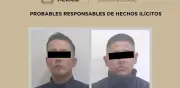 Capturan a dos policías municipales de Chalco por secuestro exprés en Edomex