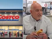 CEO de Costco se vuelve viral al probar el hot dog de $1.50 y prometer mantener su precio