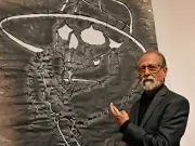 Chaz Bojórquez, pionero del graffiti, expone en Bellas Artes con su emblemático stencil