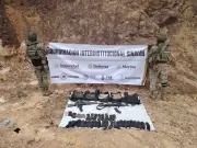 Choque armado en Concordia y operativo en Culiacán: Ejército asegura armamento y detiene a civiles