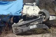 Choque en carretera deja un muerto y dos heridos graves en Nuevo León