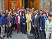 Cisneros y Sheinbaum coordinan estrategia de seguridad en reunión nacional de alcaldes