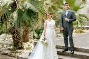 Crista Fernández Taha y Antonio Elizondo Lozano celebran su boda en México
