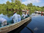 Derrame en Golfo de México: Sheinbaum aclara que fue causado por barco, no por Pemex