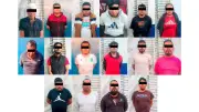 Detienen a 16 presuntos integrantes de La Familia Michoacana en operativo en Puebla