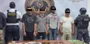 Detienen a 4 presuntos narcos del Cártel Chiapas y Guatemala en operativo conjunto