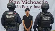 Detienen a adolescente de 17 años por quemar coches tras muerte del 'Mencho' en Michoacán