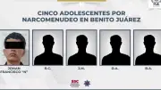 Detienen a banda de menores por venta de drogas en secundaria de Cancún