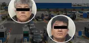 Detienen a dos hombres que intentaron robar caja fuerte en caseta de Texcoco