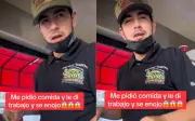 Discusión viral: Taquero ofrece comida por trabajo y hombre en situación de calle rechaza