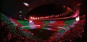 Espectáculo de luces y 'Cielito lindo' iluminan el México vs Portugal en el Estadio Banorte