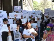 Estudiantes de la UAEM marchan por justicia tras hallazgo sin vida de Kimberly