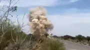 Explota artefacto en carretera rural de Pinos, Zacatecas; refuerzan vigilancia tras ataque sin heridos