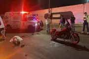 Fallece motociclista tras violento choque en vialidad de Ecatepec