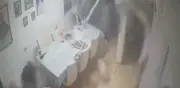 Familias israelíes captan en video el impacto directo de misiles iraníes en sus hogares
