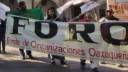 FORO inicia plantón en Zócalo de Oaxaca para exigir justicia y atención a demandas históricas