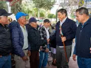 Gobernador de Oaxaca impulsa obras y apoyos en la Sierra de Juárez