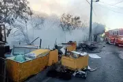 Hallan cadáver calcinado tras sofocar incendio en un tejabán de la Ciudad de México
