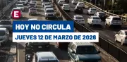 Hoy No Circula del jueves 12 de marzo: restricciones y multas en CDMX y Edomex