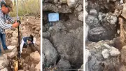 INAH descubre depósito ritual maya de más de 2,000 años en Yucatán