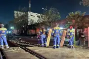 Incendio Devasta Tejabanes en Zona Industrial de Monterrey, Bomberos Controlan las Llamas