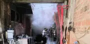 Incendio en Pedregal de Santa Úrsula obliga a desalojar a 10 personas en Coyoacán