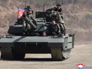 Kim Ju-ae conduce tanque antidrones junto a su padre Kim Jong-un en ejercicios militares