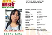 Localizan con vida a joven desaparecida en Cadereyta tras intensa búsqueda