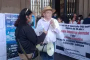 Manifestantes en el Zócalo exigen consulta real sobre el PGD y transparencia