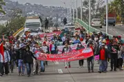 Marchan en Chilpancingo por liberación del activista Ubaldo Segura, detenido por secuestro