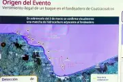 Marina atribuye derrame en Veracruz a buque y chapopoteras naturales
