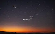 Mercurio y Marte protagonizarán conjunción planetaria visible en marzo de 2026